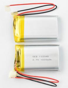 Hot sale 103048 3,7 V 1500 mAh LiPo battery for GPS tracker product - Product Image 4