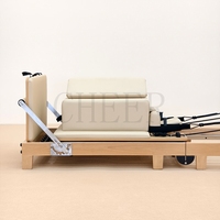 Machine de Pilates pliable en bois de chêne, équipement d'entraînement Pilates pour le renforcement du tronc, pour la maison, la salle de sport, le studio, fournisseur d'usine