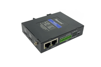 Bivocom TR323 Mini routeur IoT industriel 5G avec 2 RJ45 1 RS232 2 RS485 2.4G WIFI GNSS MQTT Dual SIM Linux OS
