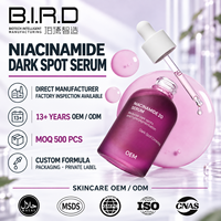 Sérum Visage à 20% de Niacinamide pour les Taches Brunes, le Teint Irrégulier, le Contrôle des Pores et de l'Excès de Sébum, Apaisant, avec Service Personnalisable et Étiquetage Privé