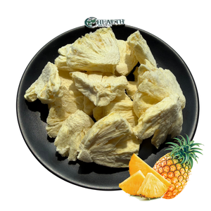 Yhealth Snacks Sains - Morceaux d'ananas lyophilisés sous vide |   Fruits végétaliens sans sucre ajouté - Product Image 4