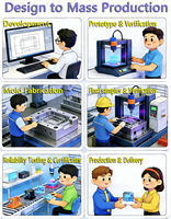 Desarrollo de Productos Personalizados, Diseño CAD. Diseño de Hardware PCBA. Diseño de Firmware. Muestras de Desarrollo de Prototipos Funcionales
