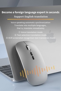 เมาส์คอมพิวเตอร์ควบคุมด้วยเสียง AI ชาร์จแบบ Type C 5 ปุ่ม ออกแบบสำหรับมือขวา สำหรับงานสำนักงานประจำวันและการเดินทางเพื่อธุรกิจ - Product Image 4