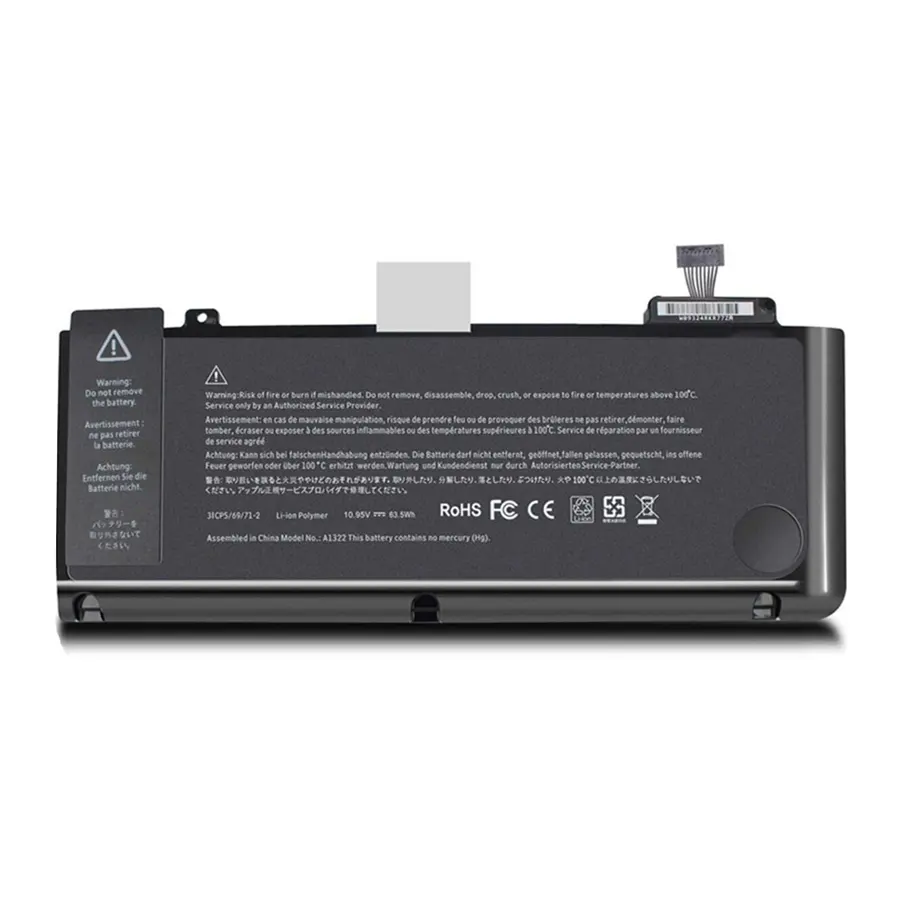 Laptop battery A1322 for MacBook Pro 13 A1278 (2009 Version) / MB990*/A / MB990J/A / MB990LL/A notebook battery for apple A1278