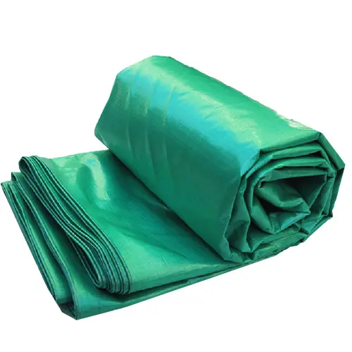 Vert bleu argent économie bâche Pe bâche tissu imperméable bâche matériel plastique bâche feuille