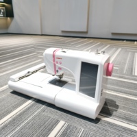 Machine à broder électrique informatisée JUKKY ES5 - Petite taille, outil de broderie DIY pour vêtements, 96 motifs intégrés