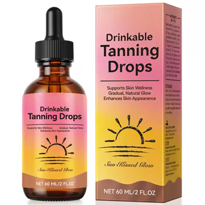 Gotas Bronceadoras Bebibles 60 ML, Suplemento Líquido Oral Natural para Aclarar la Piel y Lograr un Brillo Gradual al Estilo Bronceado por el Sol - Product Image 2