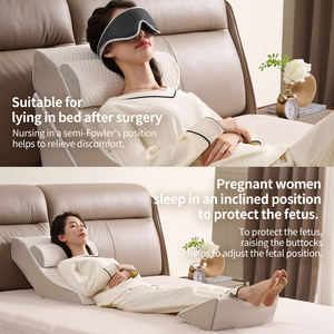 Saien Style moderne Ultra confortable lit en mousse à mémoire de forme oreiller compensé acide Reflux et soulagement des douleurs dorsales pour les dormeurs des jambes au genou - Product Image 2
