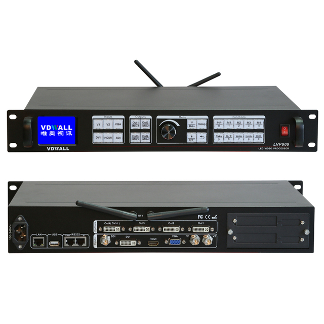 DVwall All in One Controller LED Video Processor LVP615S with SDI for LED Video Wall