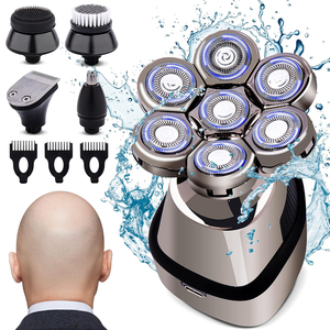 Kit de Aseo Masculino, Recortadora de Barba 7D, Afeitadora Eléctrica Recargable Profesional, Portátil, Impermeable, 5 en 1 - Product Image 2