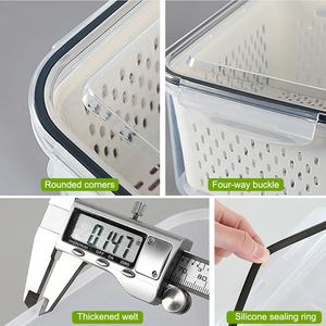 Panier De vidange De cuisine ShengBang Cesta De Drenaje récipient De nourriture végétale De cuisine polyvalent - Product Image 5