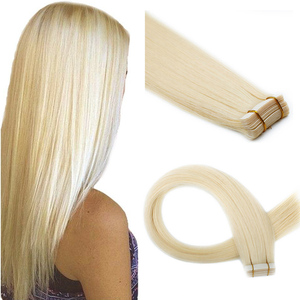 Extensiones de Cabello Humano Remy 100% Europeo con Cinta Adhesiva, Ombre Ruso, Doble Trama, Extensiones de Cabello con Cinta Adhesiva - Product Image 1