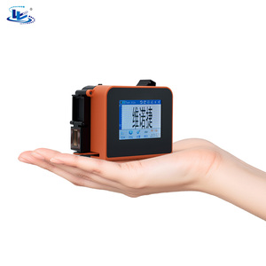 Mini Thermischer Tintenstrahldrucker Tragbarer Drucker für Flexible Medien Hochauflösende Wasserbasierte Tinte für Fast-Food-Verpackungsetiketten Hochgeschwindigkeit - Product Image 1