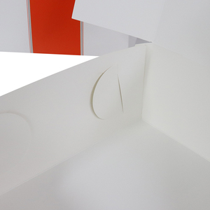 Haute Qualité Personnalisé blanc carte papier Boîtes À Gâteaux bon marché - Product Image 4