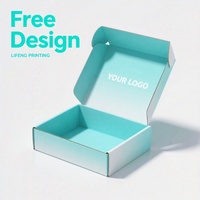 Vente en gros Boîte-cadeau d'expédition en carton rigide réutilisable portable Emballage recyclable écologique en relief avec logo personnalisé pour les entreprises