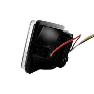 ไฟหน้าทรงสี่เหลี่ยมสีดำพร้อมไฟวิ่งกลางวันสำหรับ Vespa <span class=keywords><strong>S125</strong></span> <span class=keywords><strong>ราคา</strong></span>โรงงานยงจิน - Product Image 4
