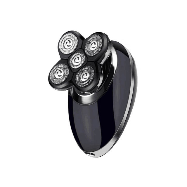 Cordless 4 in 1 Head Shaver Waterproof USB Rechargeable Electric Shaver