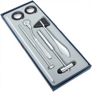 Kit de diagnostic neurologique manuel haut de gamme en alliage de zinc avec marteau à réflexes, instrument médical - Product Image 2