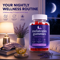 Gummies de mélatonine en gros pour le sommeil et la relaxation mentale |   Gummies personnalisées pour le sommeil avec étiquette privée
