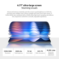 Smartphone Redmi Note 15 5G Original Versi Global NFC Octa Core LTE Baterai 5520mAh Pengisian Daya 45W Kamera 108MP Tahan Air IP66