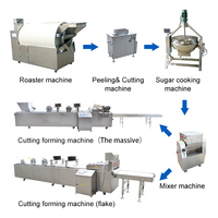 Barre automatique de petit déjeuner et de céréales/barre d'énergie de protéine de granola d'arachide/ligne de production de machine de gâteau de riz