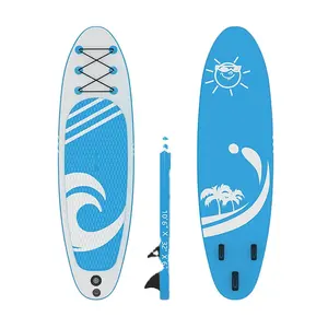 Lichter Double-Layer Pvc Composiet Constructie Stand Up Paddle Board Opblaasbare Paddle Board Outdoor Sport