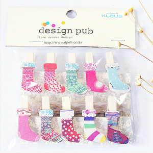 Cancelleria Del Fumetto di Legno <span class=keywords><strong>Graffetta</strong></span> FAI DA TE Decorativi Carino Mini di Legno Foto Clip di Carta - Product Image 6