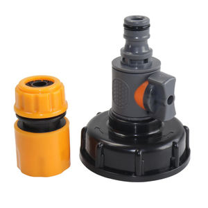 Kit <span class=keywords><strong>de</strong></span> 3 pièces pour l'irrigation automatique du jardin : accessoires <span class=keywords><strong>de</strong></span> récupération d'<span class=keywords><strong>eau</strong></span> <span class=keywords><strong>de</strong></span> <span class=keywords><strong>pluie</strong></span>, seau, robinet et raccord pour l'irrigation goutte à goutte - Product Image 1