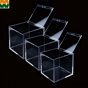 Factory Custom Large Small Acrylic Box Acrylic <strong>clear</strong> <strong>Boxes</strong> Display Big Acrylic Shoe <strong>Gift</strong> Candy Flower Storage Box - Product Image 3