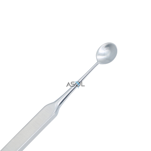 Cucchiaio per Enucleazione, Strumento Chirurgico Oftalmico per Rimozione del Globo <span class=keywords><strong>Oculare</strong></span>, Diametro 8mm - Product Image 3