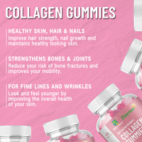 Gummies de collagène R22 de haute qualité avec biotine et vitamine C – Compléments alimentaires pour la croissance des cheveux et des ongles, et la santé de la peau