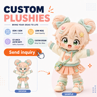 Fabricant de jouets en peluche personnalisés, de poupées mascottes en peluche douces pour la promotion de marques