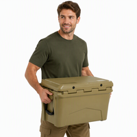Glacière portable KUER avec logo personnalisé, durable, grande capacité 45 litres, pour usage alimentaire