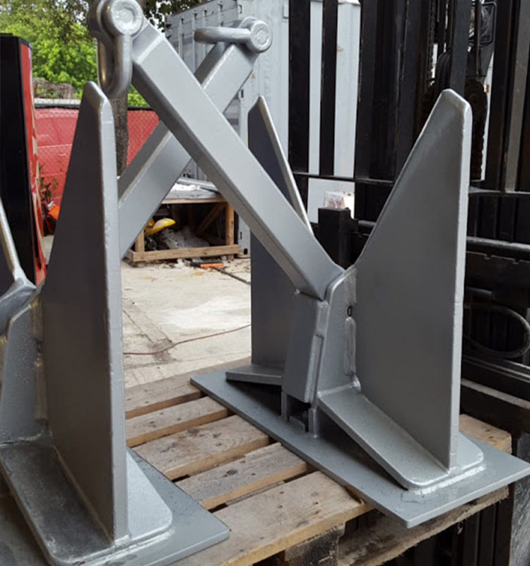 Customized Ship used Marine AC-14 HHP Stockless Anchor