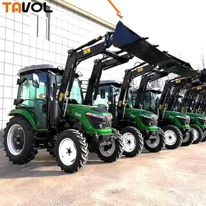 25 PS 30 PS 45 PS 50 PS 4WD Kleiner Landwirtschaft traktor mit Frontlader Landwirtschaft ausrüstung