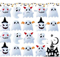 Vente en gros d'usine : Peluche fantôme d'Halloween, personnalisable avec logo, livraison rapide, commande en gros B2B
