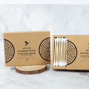 Hisopos de Algodón Desechables de Bambú y Algodón Biodegradables de Alto Estándar, Zero Waste, para Maquillaje, Limpieza de Oídos, Uso Diario - Product Image 4