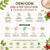 Gummies de collagène pour femmes adultes, marque privée ODM/OEM, extrait naturel de canneberge, favorise l'équilibre de la microécologie interne