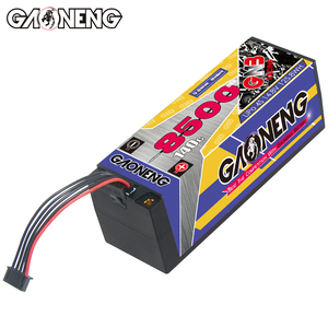 Batterie LiPo RC GNB GAONENG 8500MAH <span class=keywords><strong>4S</strong></span> 4S2P 14.8V 140C 5mm avec boîtier rigide et équilibrage intégré pour voitures, bateaux, camions et truggys RC 1:8 1/8 - Product Image 5