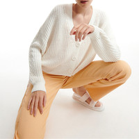 Dernier design de cardigan en laine tricotée pour femme, manteau pour fille