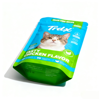 Sacs d'alimentation pour animaux durables imprimés sur mesure pour le stockage des aliments pour chiens et chats, sacs d'emballage pour aliments pour animaux résistants à l'humidité