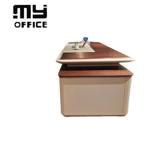 <span class=keywords><strong>Mesa</strong></span> de negocios Escritorio del Presidente Luz Muebles de Oficina del Presidente de lujo Minimalista Moderno Gerente y silla a juego - Product Image 5