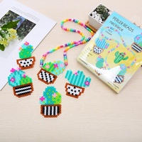 Bijoux en perles pour enfants, jouets éducatifs, collier de perles, Hama, vente en gros, pièces