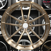 Jantes forgées personnalisées 5x112 5x114.3 5x120 5x130 6x139.7 pour voitures particulières Cadillac Range Rover BMW BMWZ Tesla
