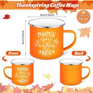 Tasses à café en céramique colorées de qualité alimentaire pour tasses <span class=keywords><strong>tasse</strong></span> de camping en émail pour voyage pour thé, café et lait - Product Image 6