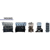 Pièces de moteur automobile en gros, ensemble de moteur de voiture 1KD 2KD pour Toyota