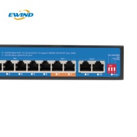Offres Spéciales commutateur réseau 8 ports PoE avec commutateur Ethernet 10/100Mbps non géré