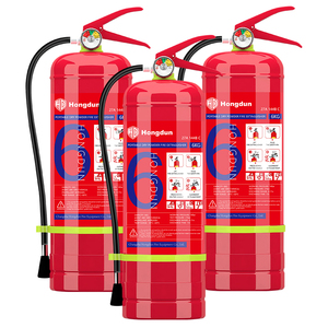 <span class=keywords><strong>Extincteur</strong></span> à poudre sèche ABC portable en acier de 6 kg pour l'<span class=keywords><strong>huile</strong></span> avec valve en laiton Classe A - Product Image 5