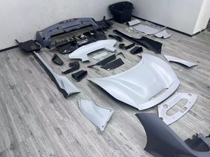 Kit carrosserie de style <span class=keywords><strong>Ferrari</strong></span> 488 Pista - Injection PP + Options en fibre de carbone sèche/humide - Product Image 4