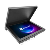 17 pouces écran tactile tout en un PC IP67 ordinateur étanche pour l'industrie Application panneau industriel PC